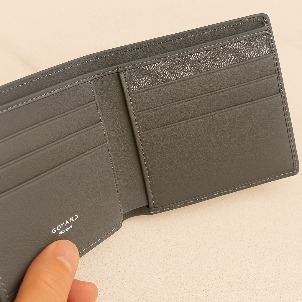 Goyard Goyardine Wallet.